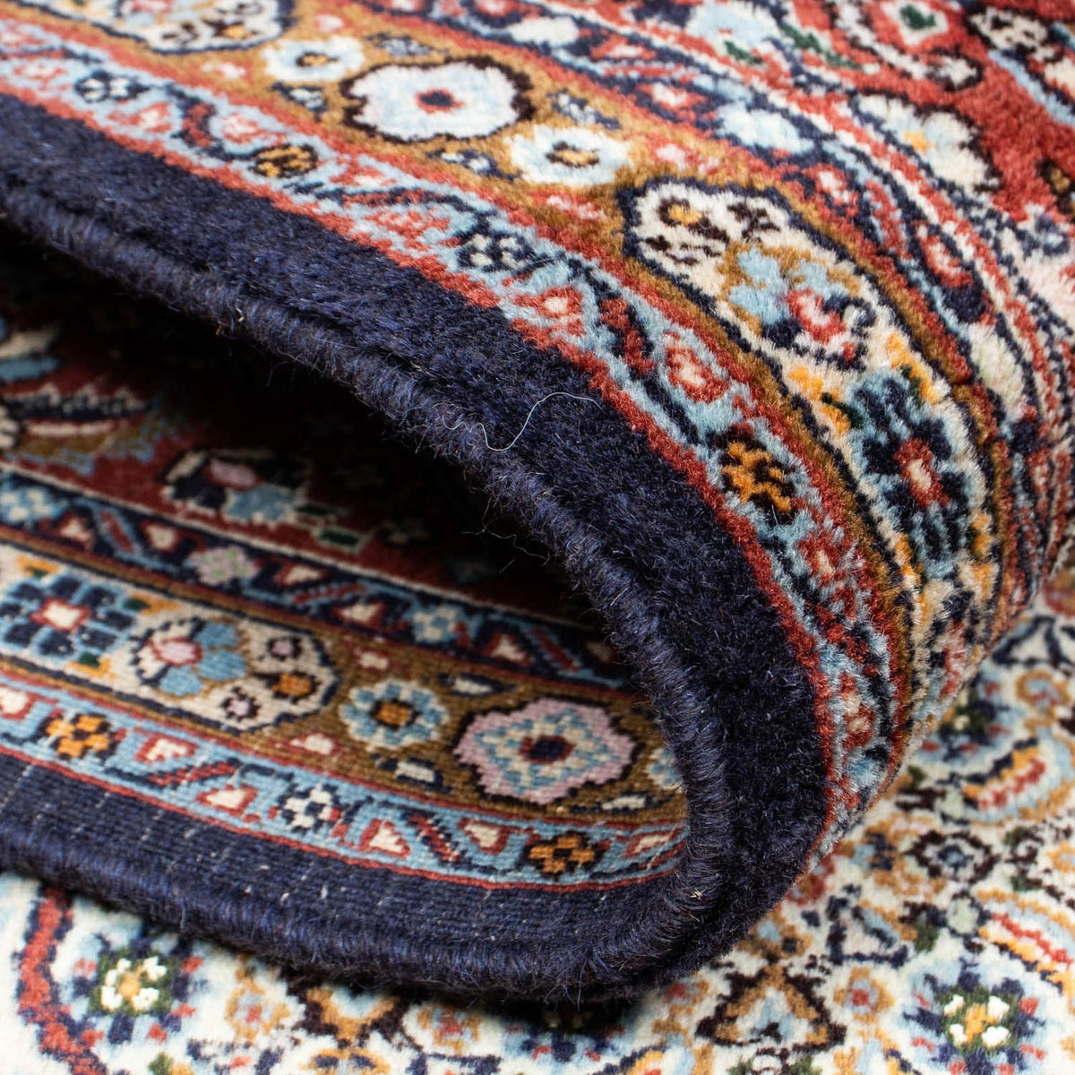 Dywan perski - Klasyczny - 198 x 149 cm - ciemnoniebieski