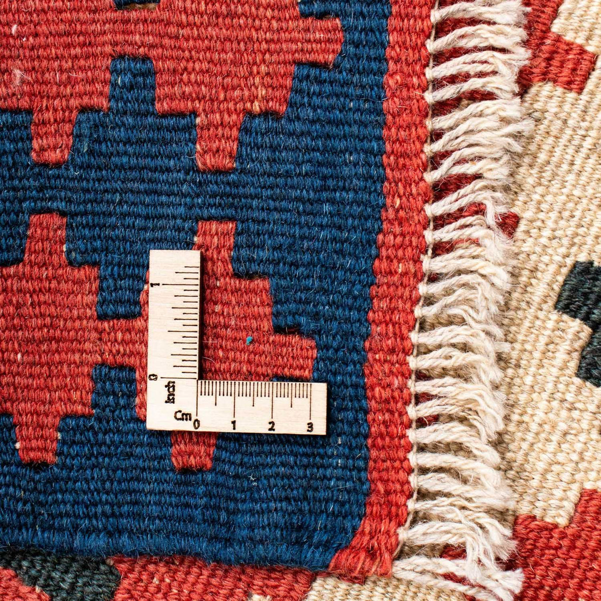 Dywan Kelim - Orientalny - 202 x 153 cm - czerwony