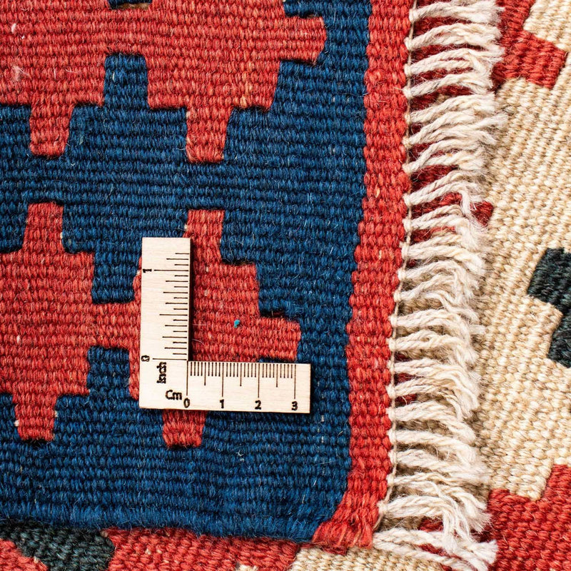 Dywan Kelim - Orientalny - 202 x 153 cm - czerwony