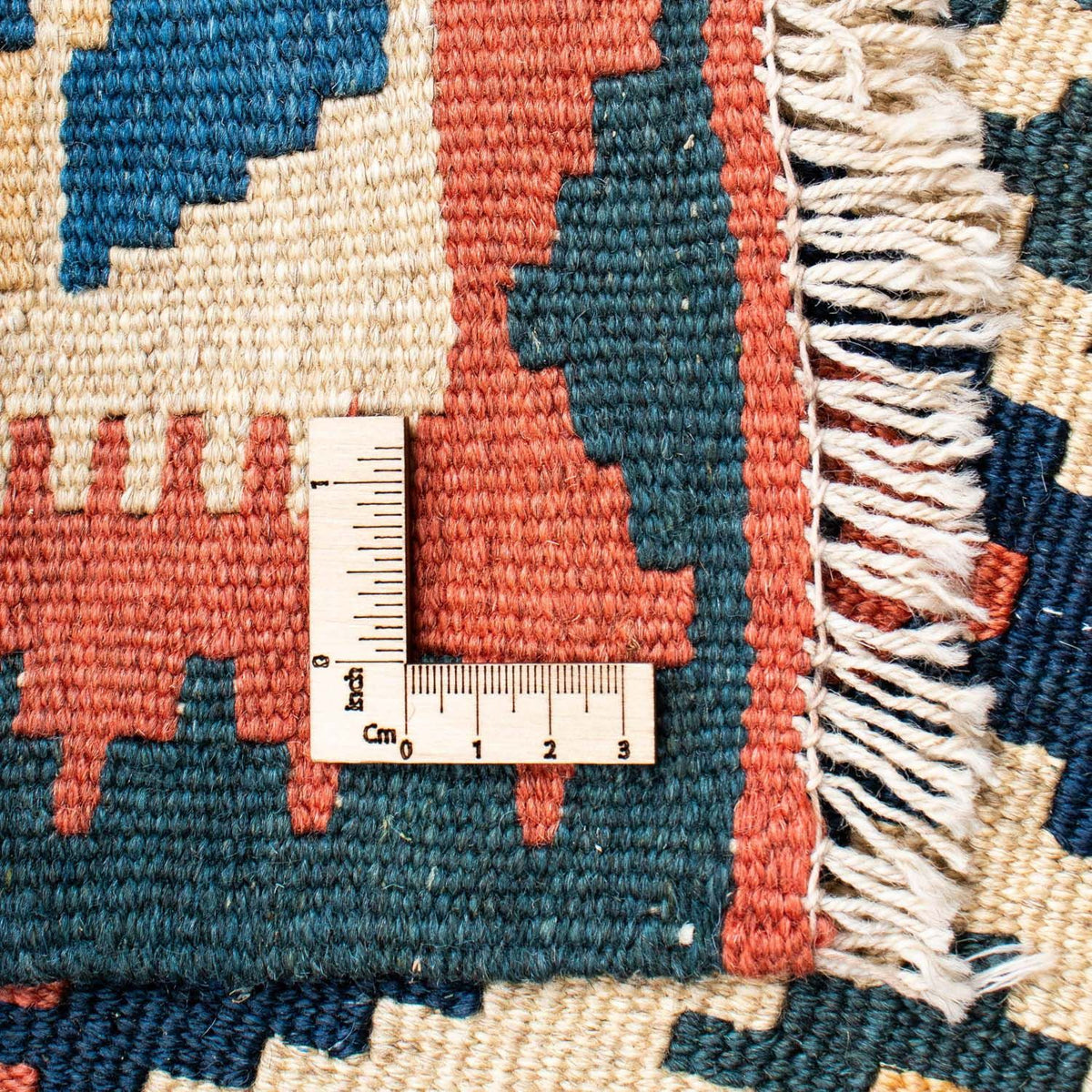 Dywan Kelim - Orientalny - 191 x 153 cm - beżowy