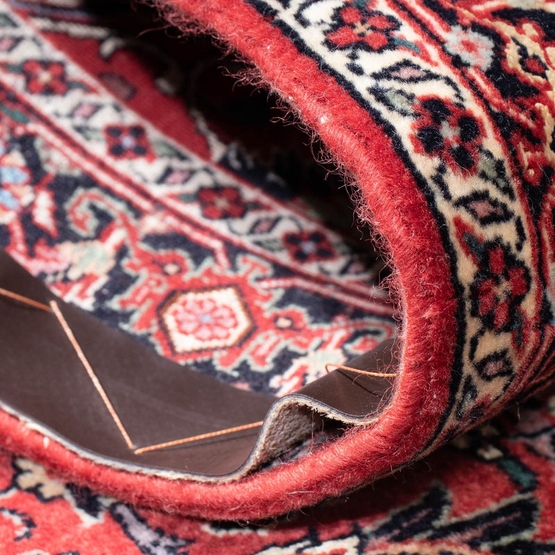 Biegacz Dywan perski - Bijar - 205 x 74 cm - czerwony