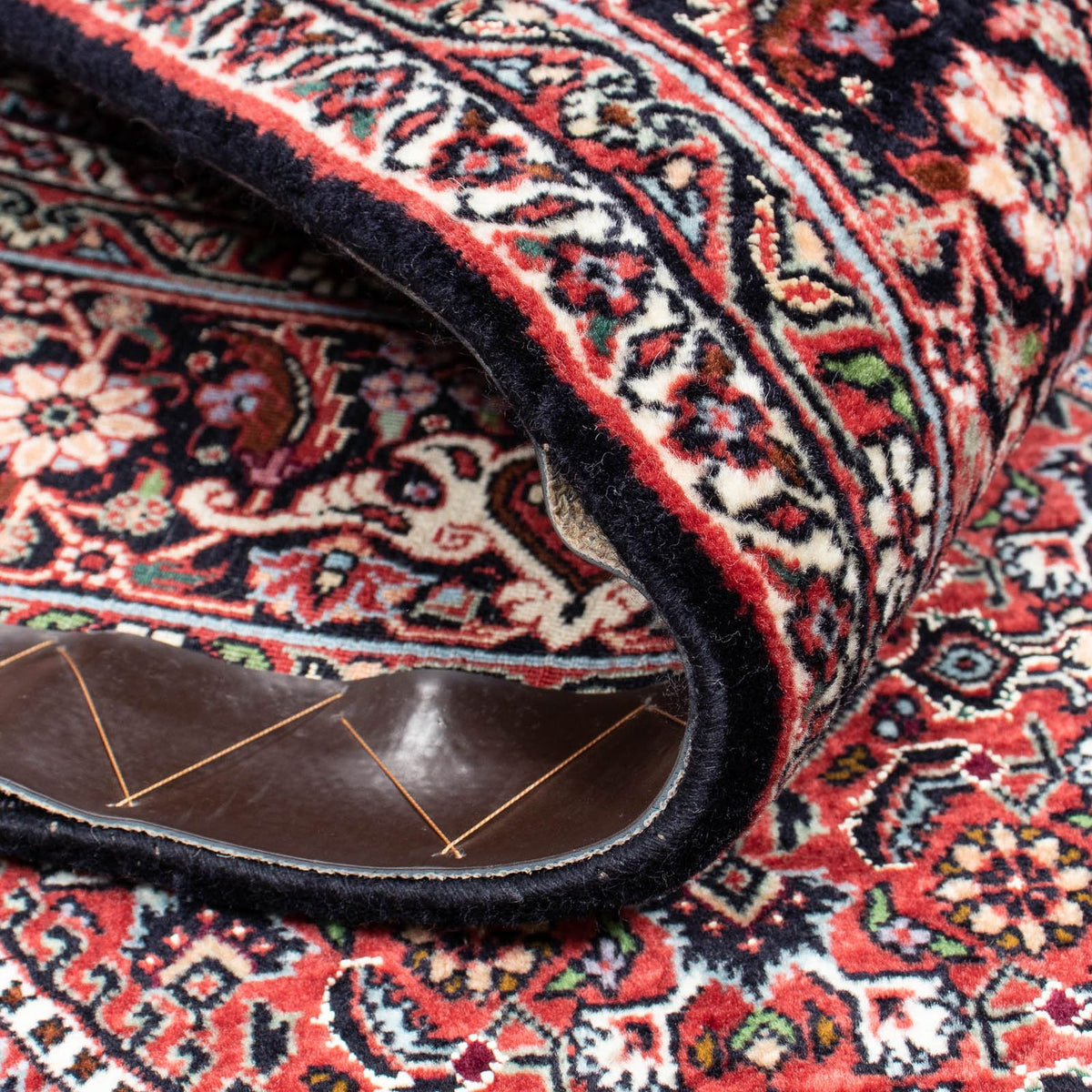 Dywan perski - Bijar - 212 x 139 cm - wielokolorowy