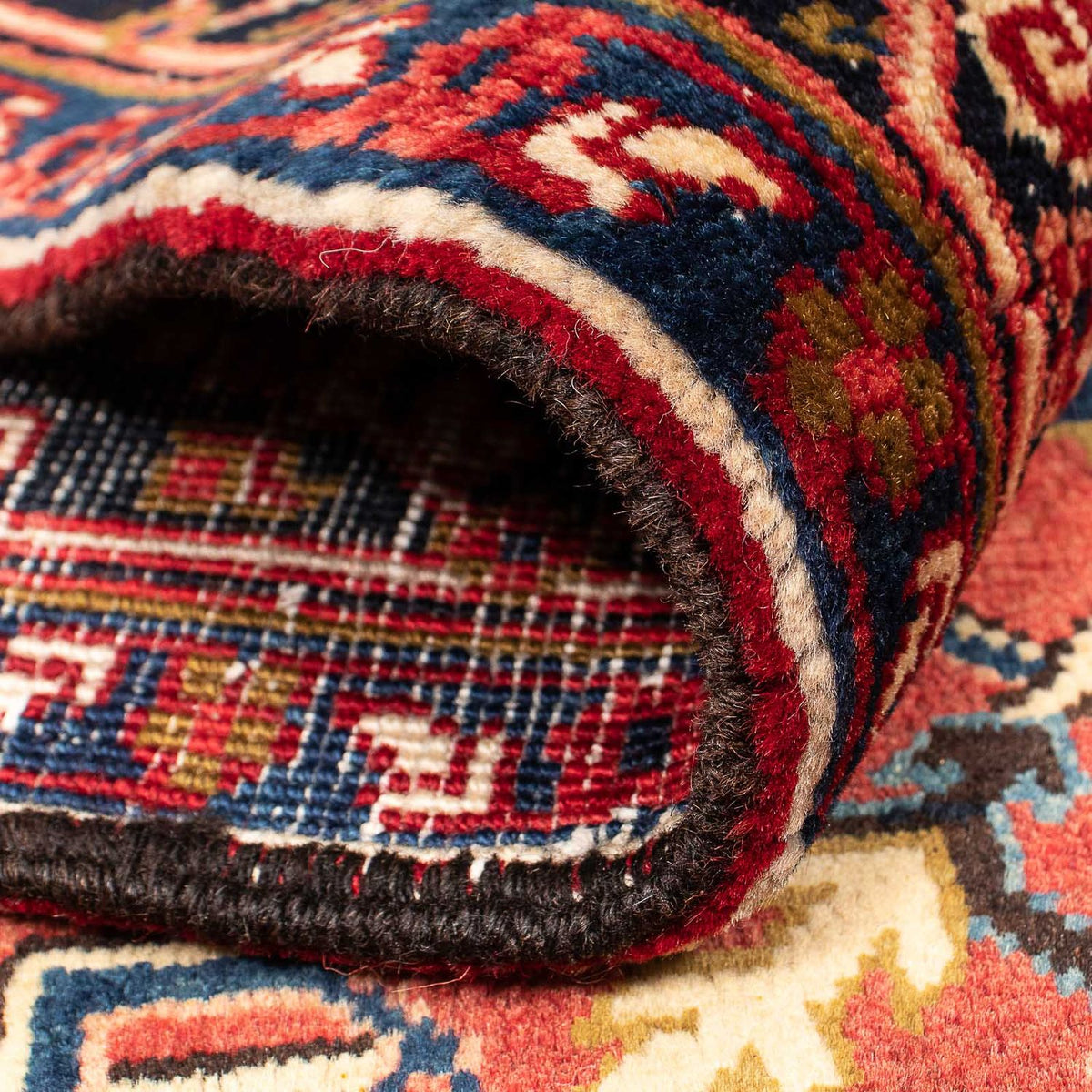 Perski dywan - Nomadyczny - 342 x 245 cm - czerwony