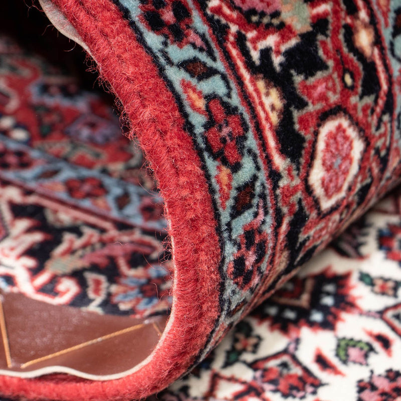 Biegacz Dywan perski - Bijar - 210 x 74 cm - czerwony