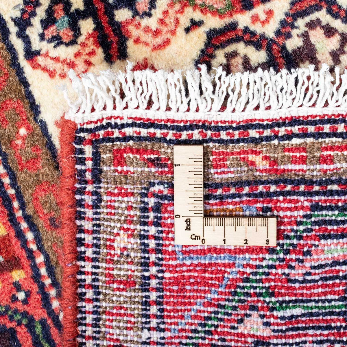 Perski dywan - Nomadyczny - 136 x 82 cm - ciemna czerwień