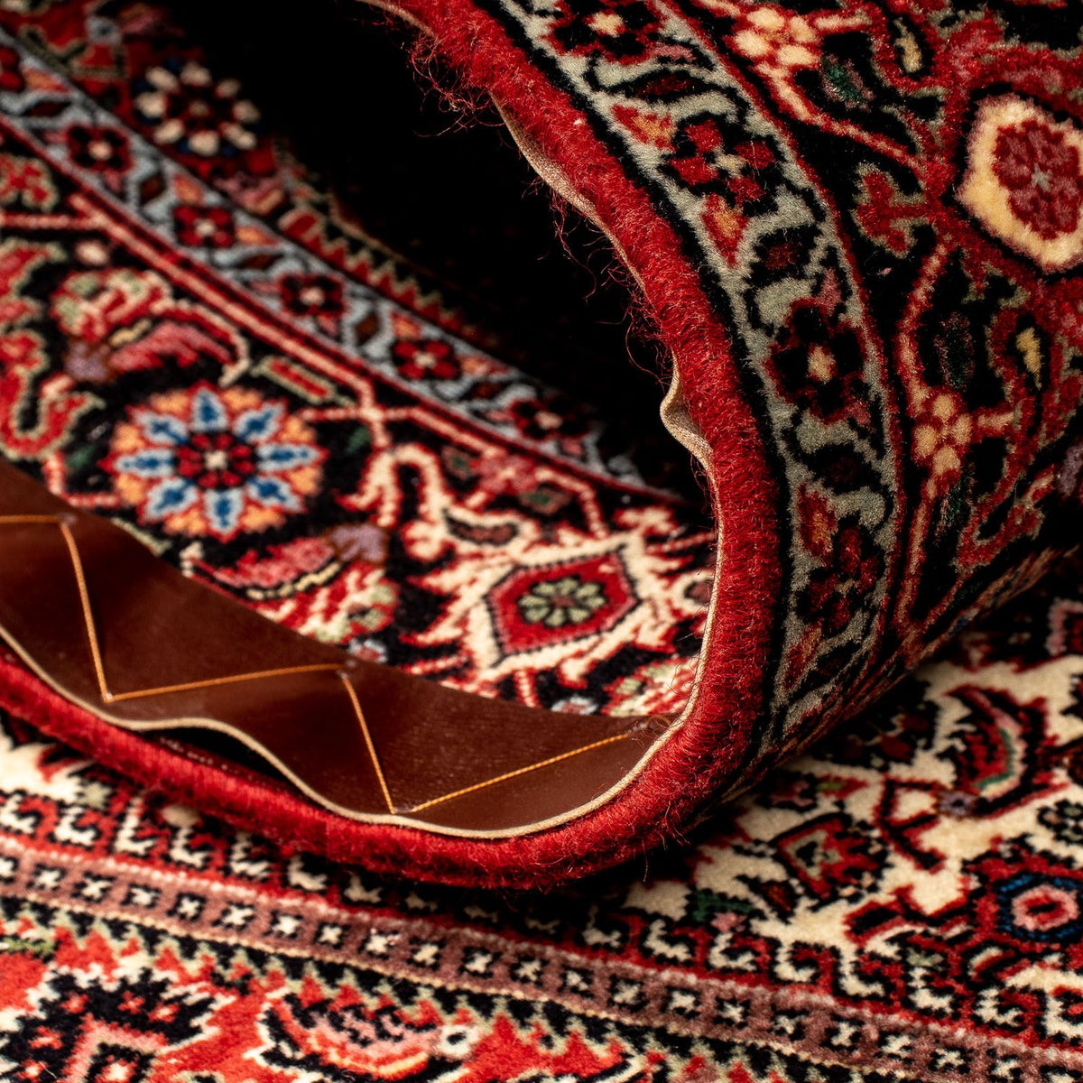 Biegacz Dywan perski - Bijar - 290 x 82 cm - wielokolorowy