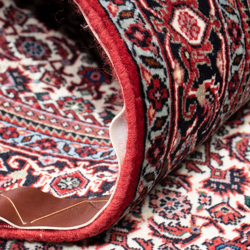 Biegacz Dywan perski - Bijar - 216 x 72 cm - ciemnoniebieski