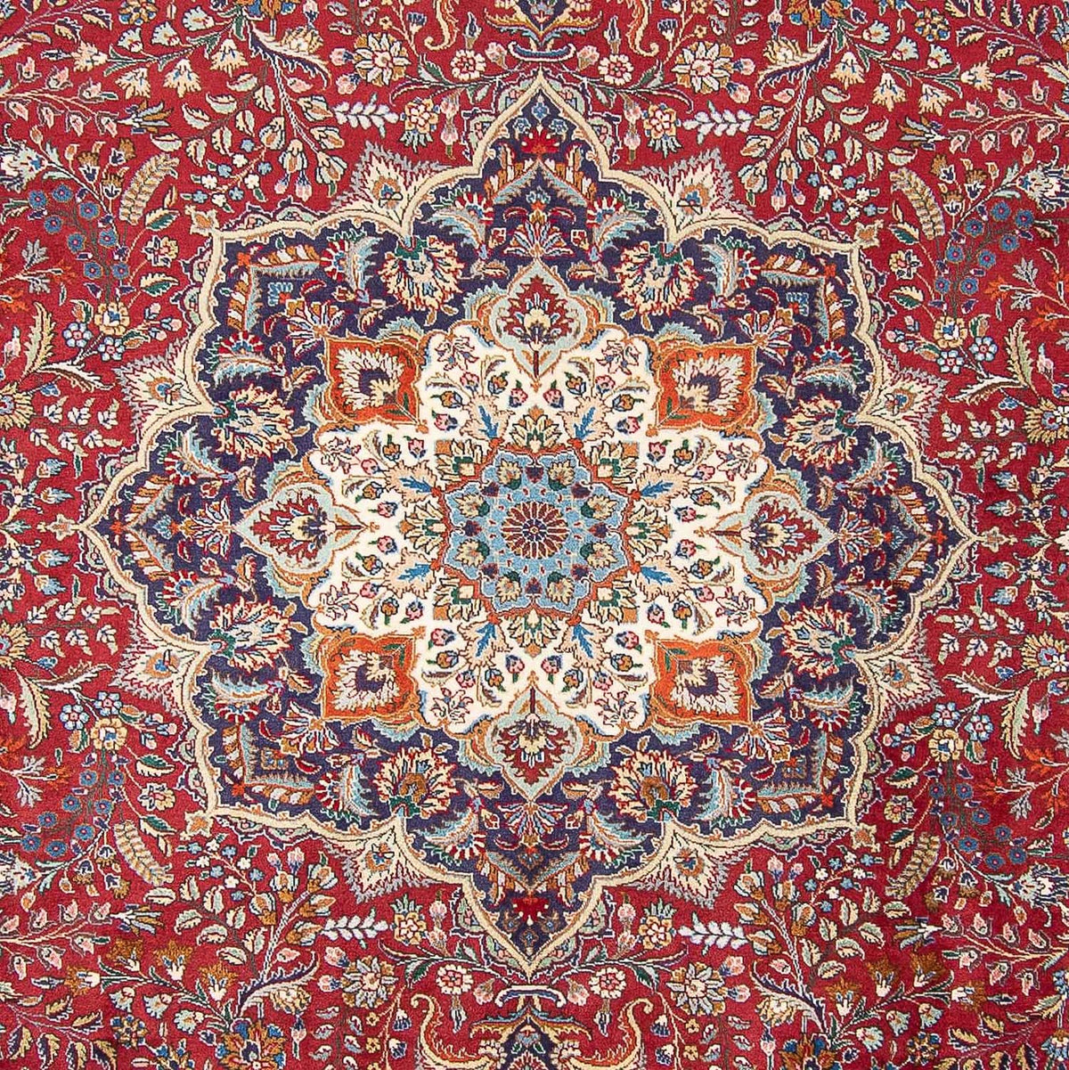 Dywan perski - Tabriz - Królewski - 382 x 300 cm - czerwony