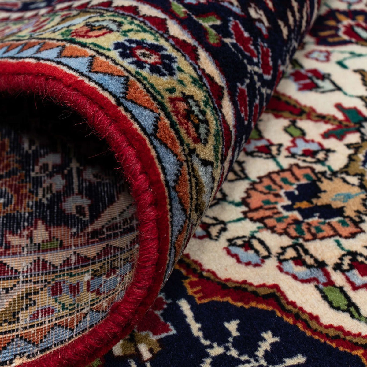 Dywan perski - Tabriz - Królewski - 302 x 206 cm - czerwony