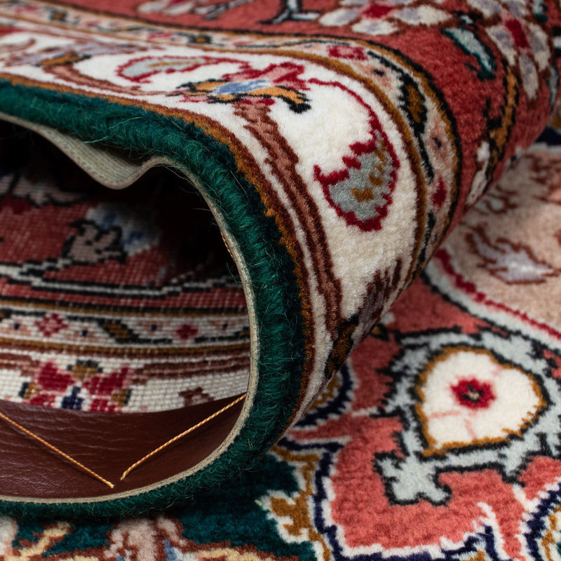 Dywan perski - Tabriz - Królewski - 266 x 192 cm - ciemnoniebieski