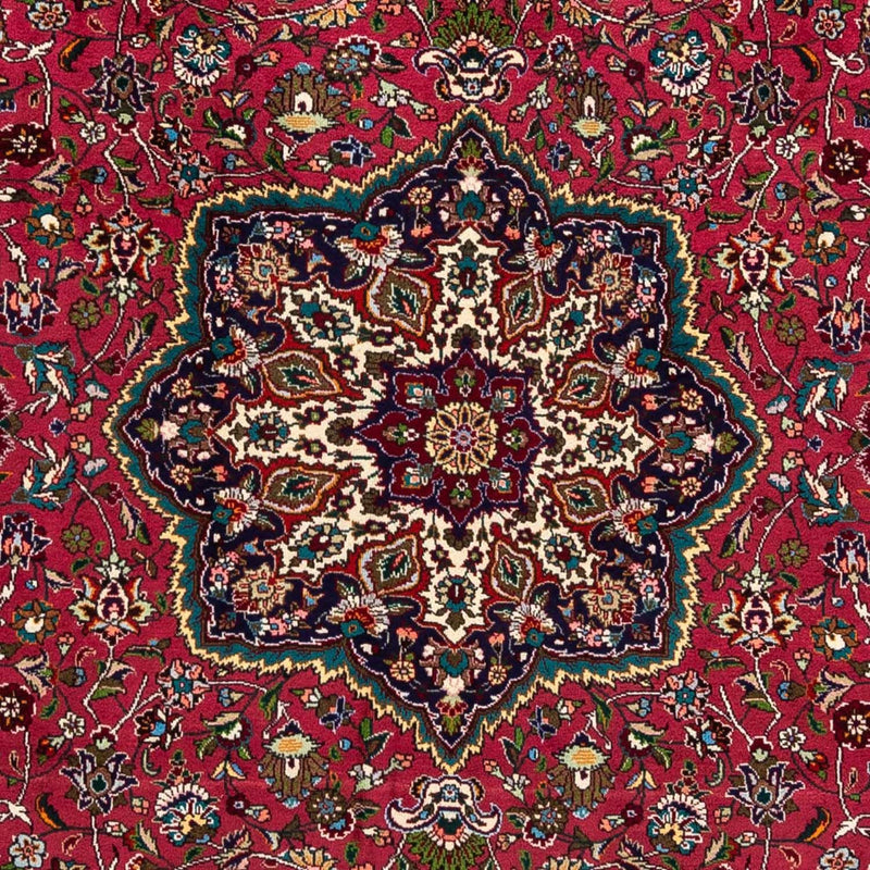 Dywan perski - Tabriz - Królewski - 280 x 205 cm - ciemna czerwień