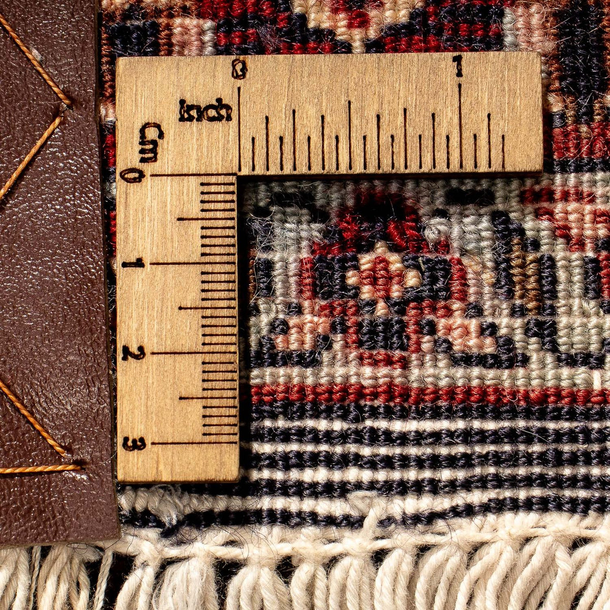 Biegacz Dywan perski - Bijar - 282 x 73 cm - wielokolorowy