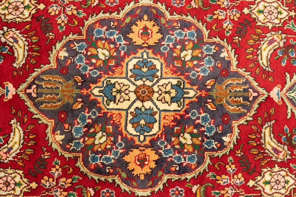 Dywan perski - Tabriz - Królewski - 213 x 149 cm - czerwony