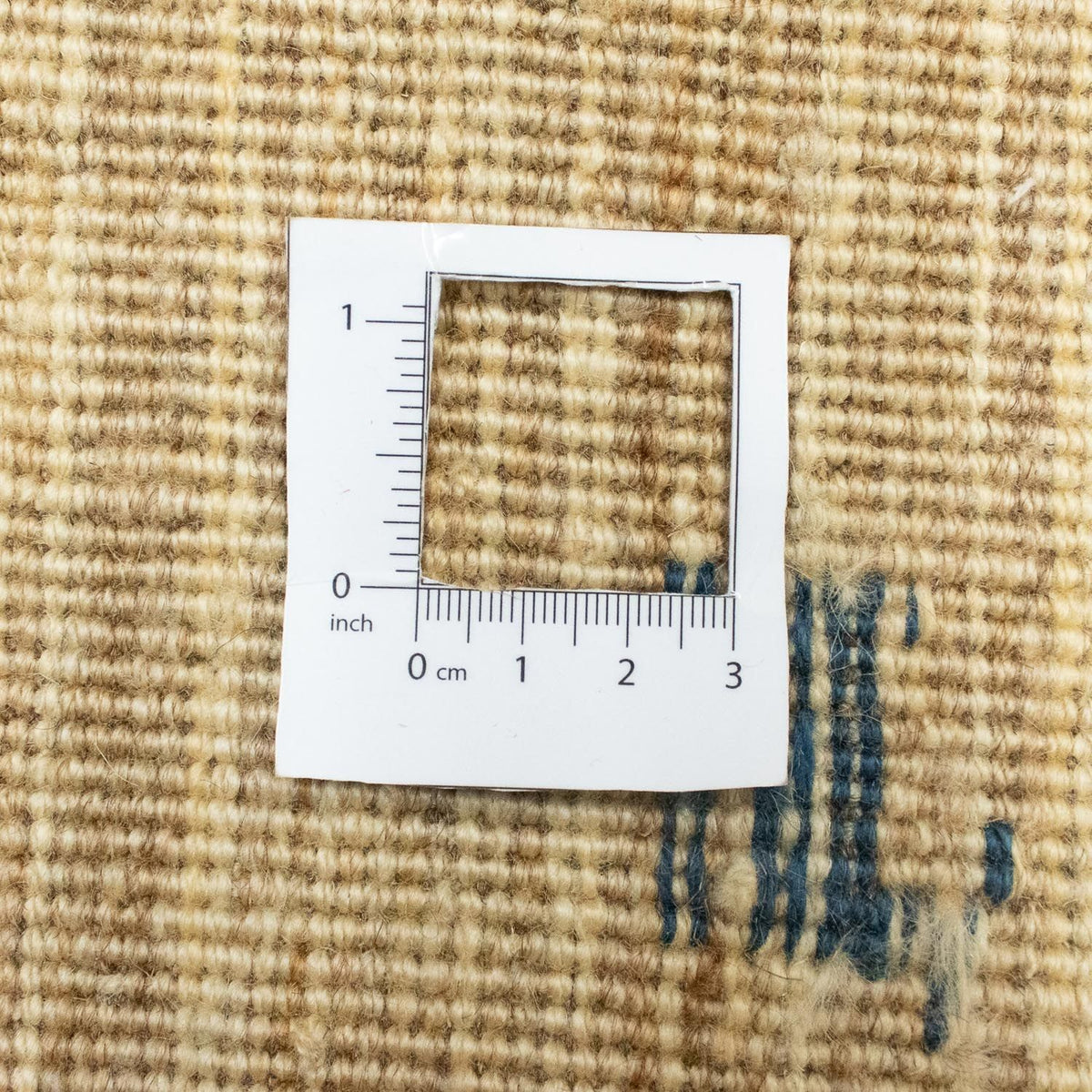 Dywan Gabbeh - perski - 148 x 106 cm - beżowy