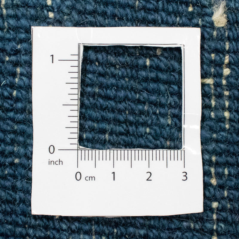 Dywan Gabbeh - perski - 270 x 214 cm - morski błękit