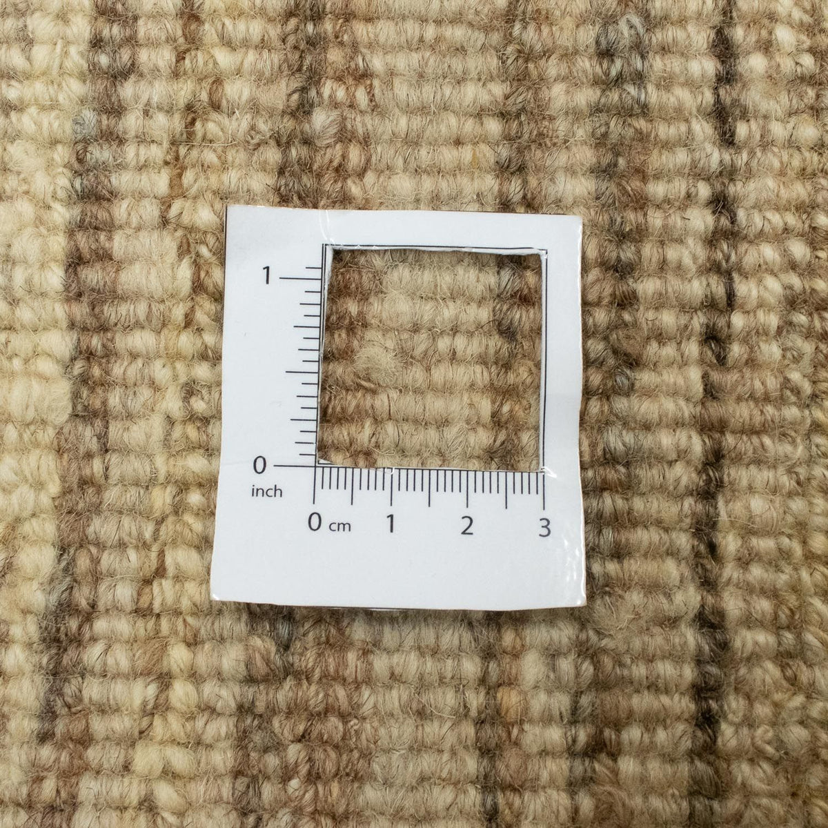 Dywan Gabbeh - perski - 188 x 158 cm - beżowy