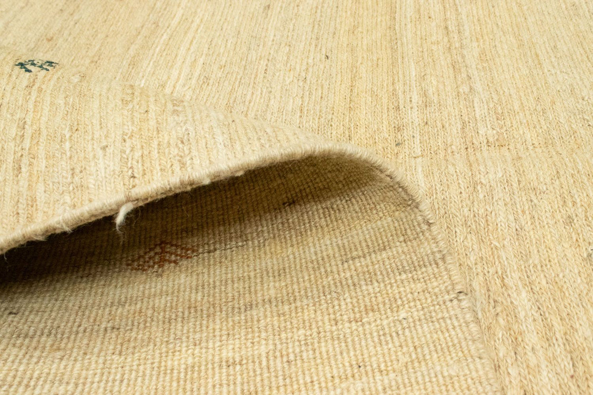 Dywan Gabbeh - perski - 182 x 150 cm - beżowy