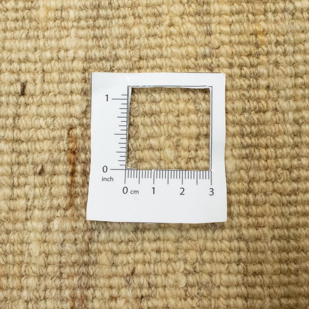 Dywan Gabbeh - perski - 200 x 164 cm - beżowy