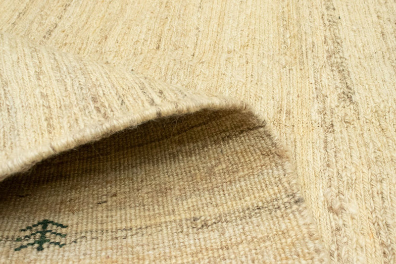 Dywan Gabbeh - perski - 194 x 167 cm - beżowy