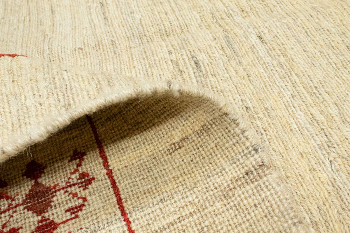 Dywan Gabbeh - perski - 210 x 150 cm - beżowy