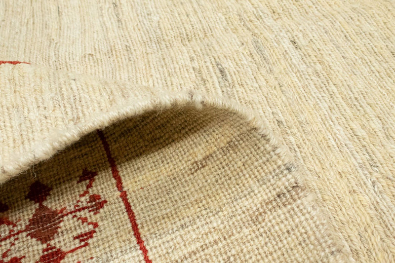 Dywan Gabbeh - perski - 210 x 150 cm - beżowy