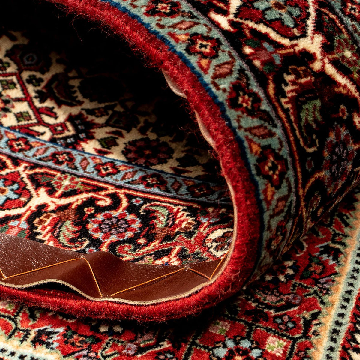 Biegacz Dywan perski - Bijar - 291 x 88 cm - wielokolorowy