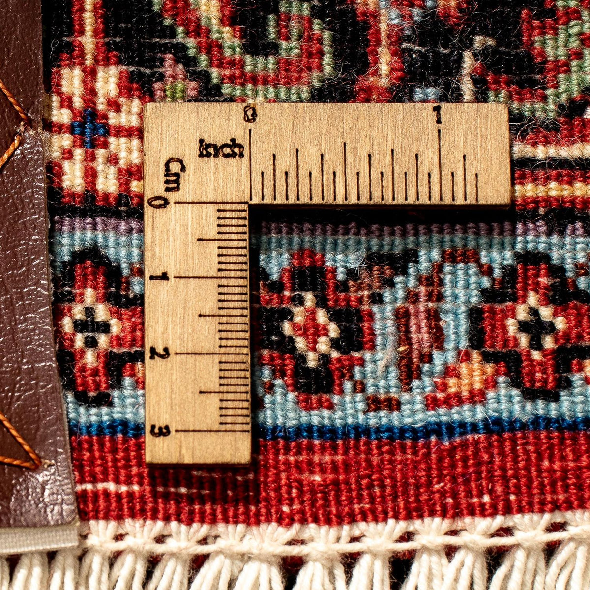 Biegacz Dywan perski - Bijar - 291 x 88 cm - wielokolorowy