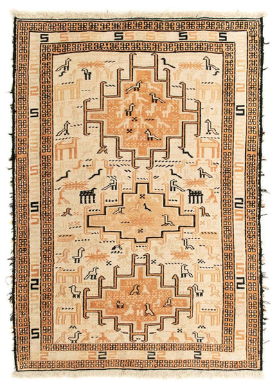 Jedwabny kilim Dywan 71x100cm