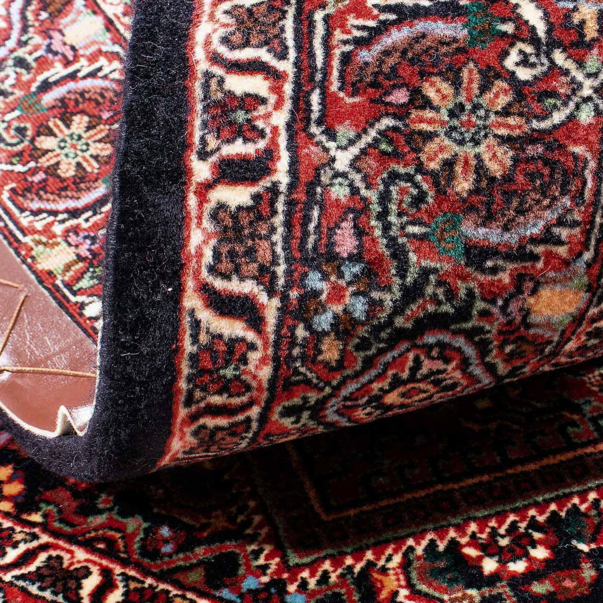 Dywan perski - Bijar - 169 x 108 cm - czerwony