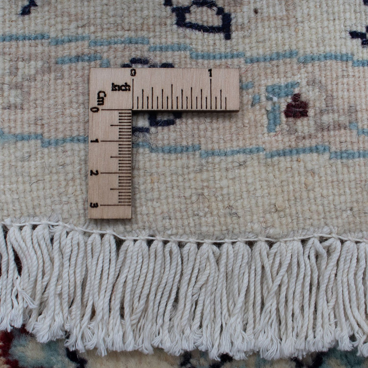 Dywan perski - Nain - Królewski okrągły  - 292 x 292 cm - ciemna czerwień