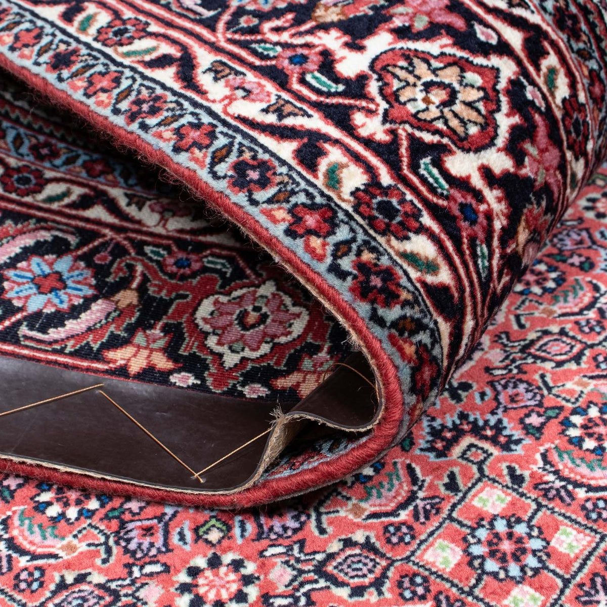 Dywan perski - Bijar - 205 x 128 cm - jasna czerwień