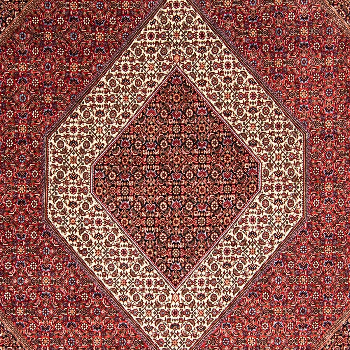 Dywan perski - Bijar - 345 x 252 cm - czerwony