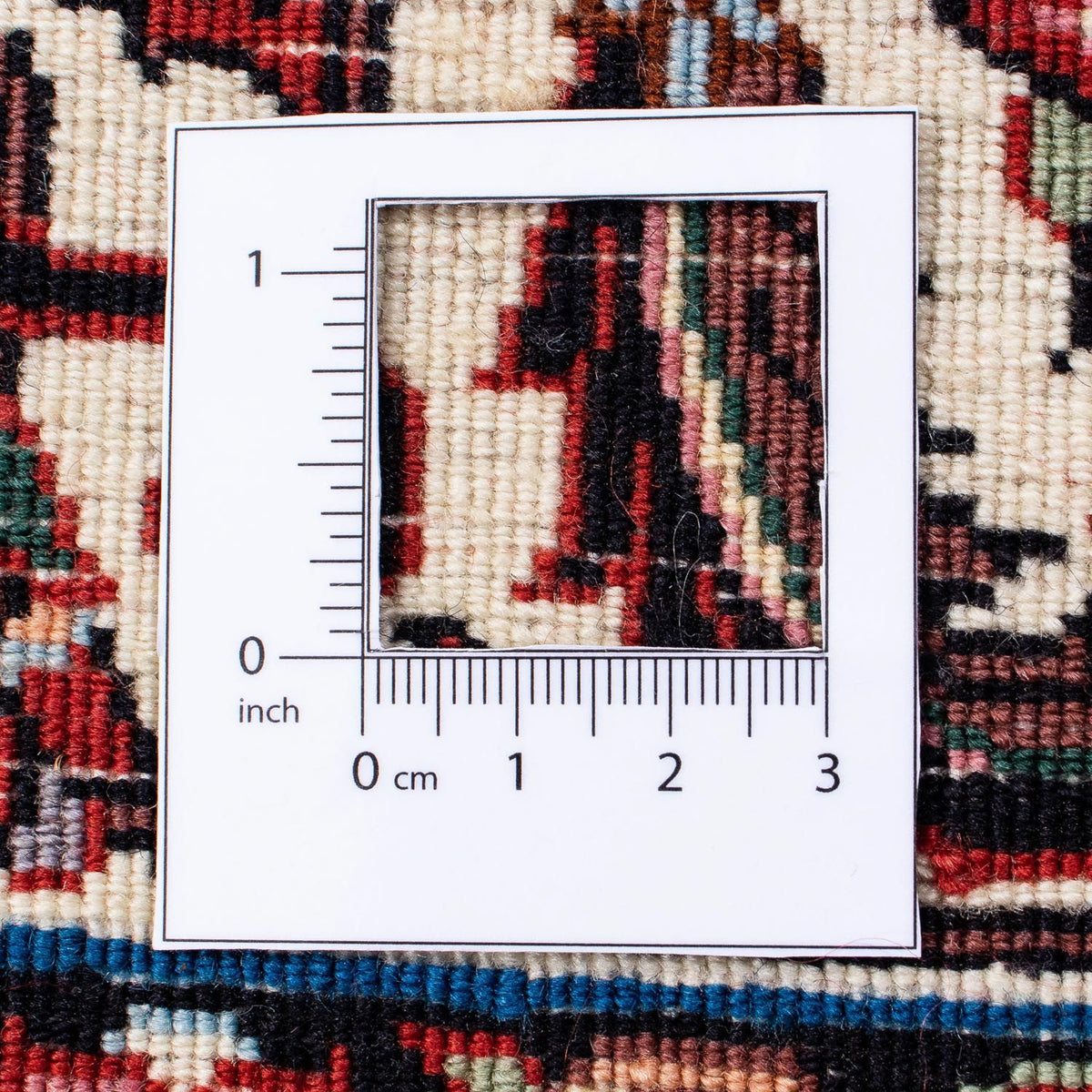 Dywan perski - Bijar - 250 x 171 cm - ciemna czerwień