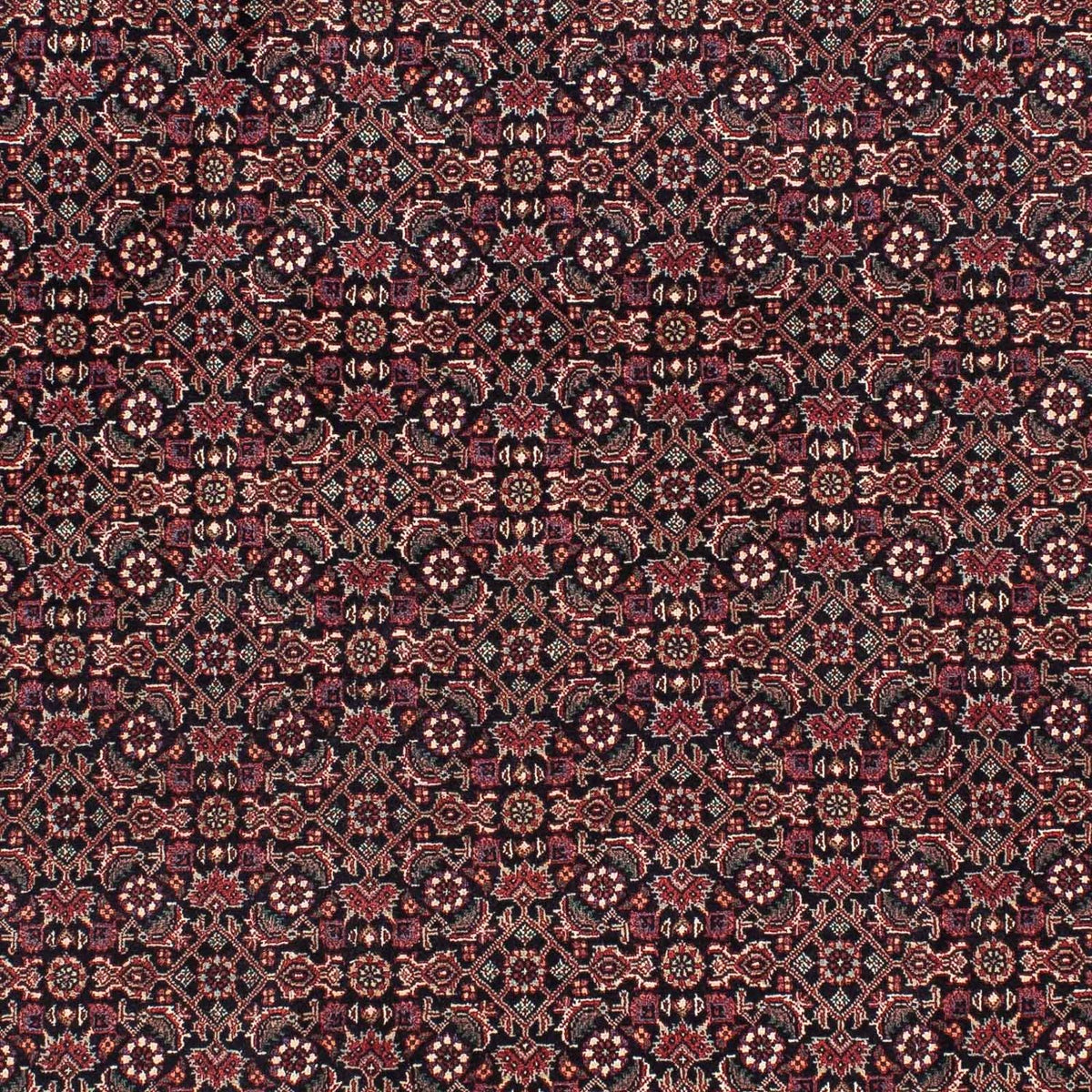 Dywan perski - Bijar - 182 x 108 cm - ciemnoniebieski