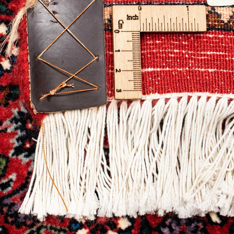 Dywan perski - Bijar - 400 x 308 cm - ciemna czerwień