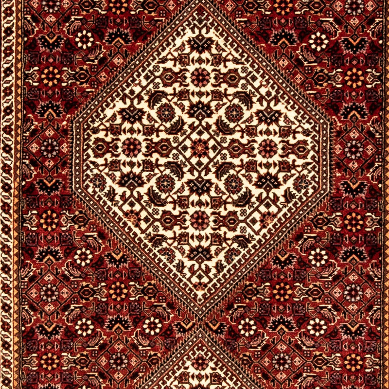 Biegacz Dywan perski - Bijar - 304 x 81 cm - wielokolorowy