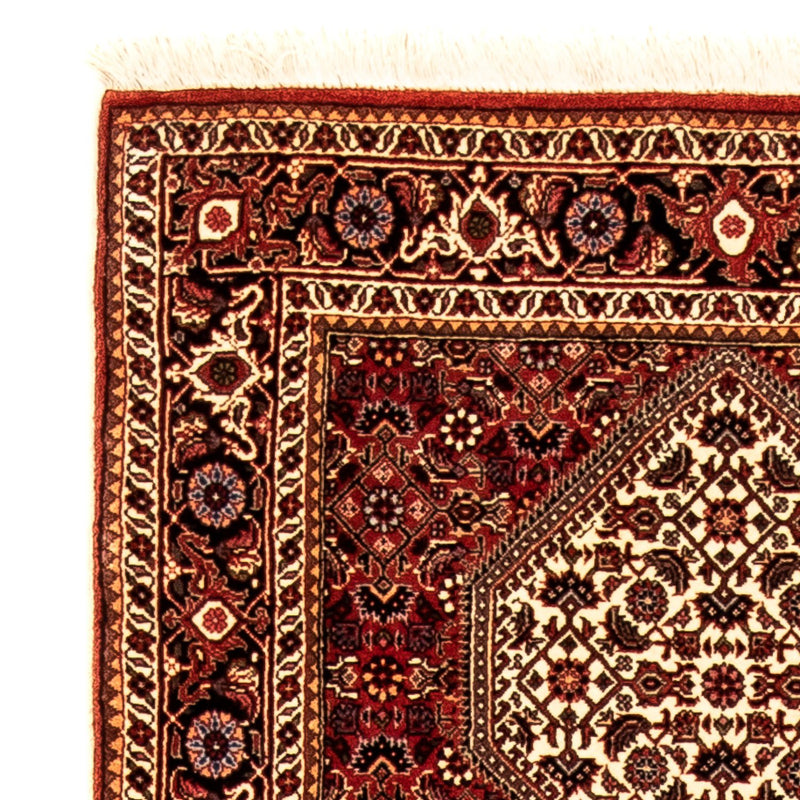 Biegacz Dywan perski - Bijar - 304 x 81 cm - wielokolorowy