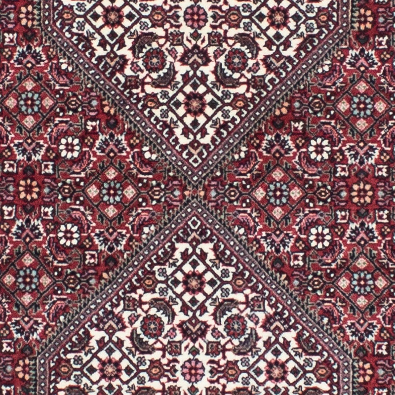 Biegacz Dywan perski - Bijar - 317 x 85 cm - czerwony