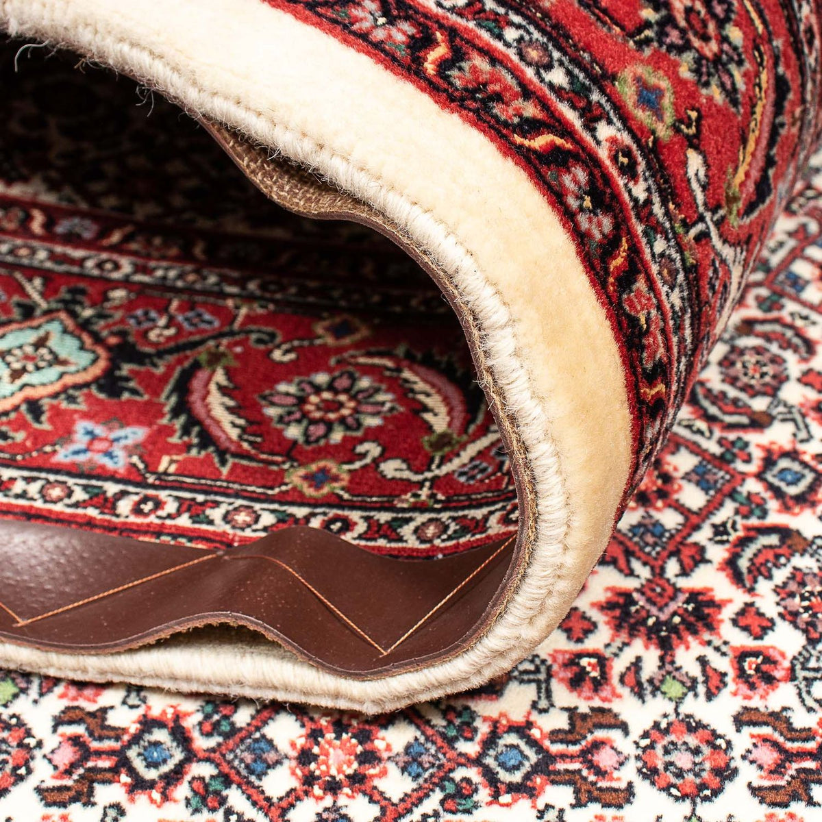 Dywan perski - Bijar - 208 x 147 cm - beżowy