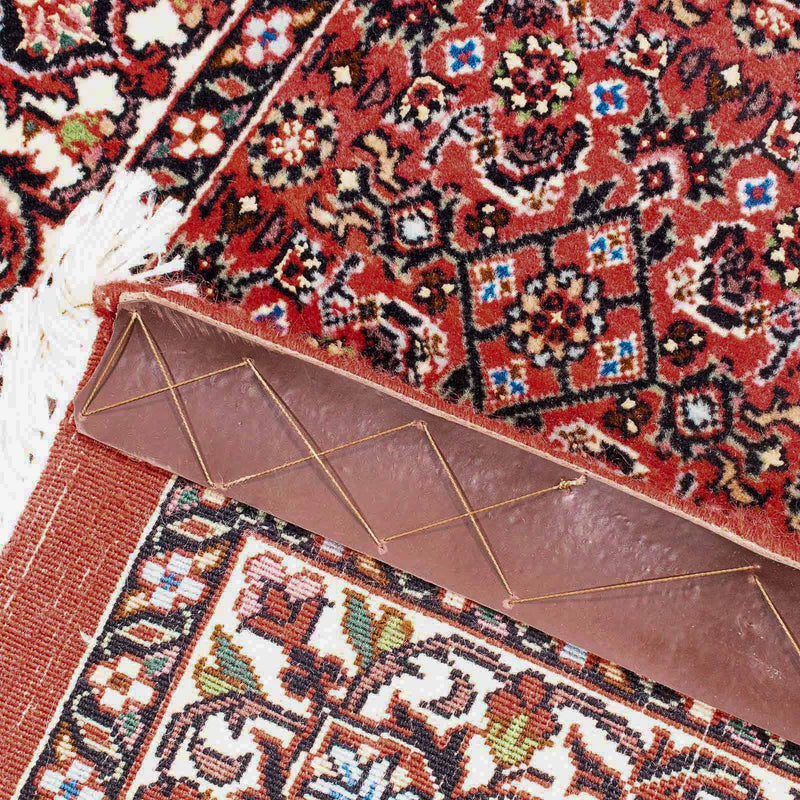 Dywan perski - Bijar kwadratowy  - 105 x 101 cm - czerwony