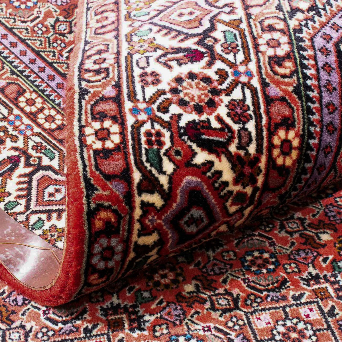 Dywan perski - Bijar - 180 x 111 cm - jasna czerwień