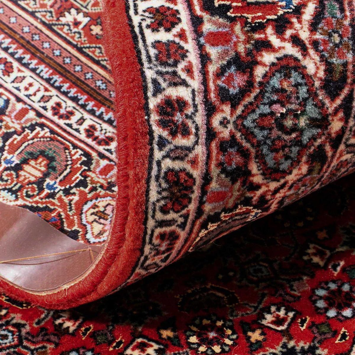 Dywan perski - Bijar - 173 x 112 cm - czerwony