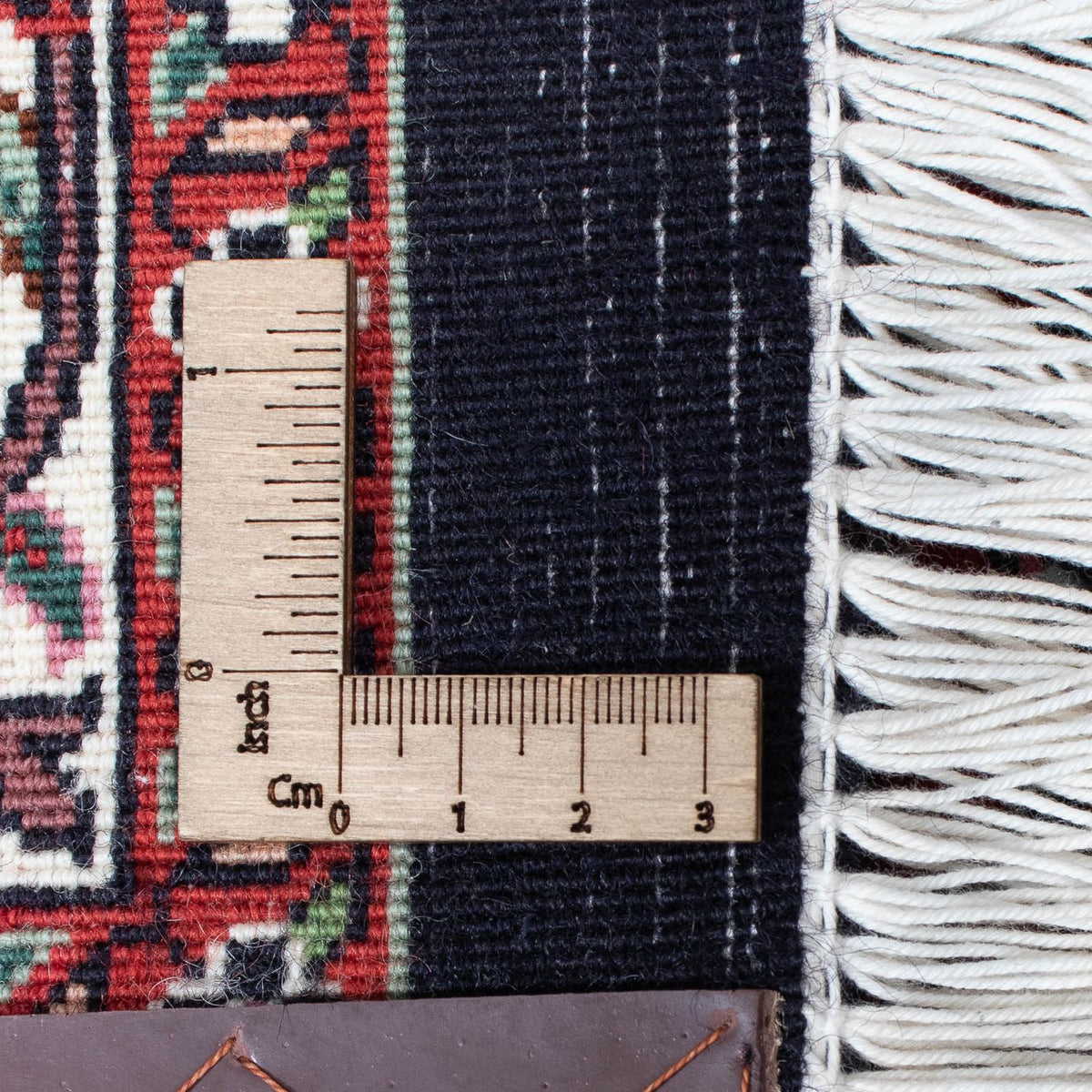 Biegacz Dywan perski - Bijar - 404 x 88 cm - jasna czerwień