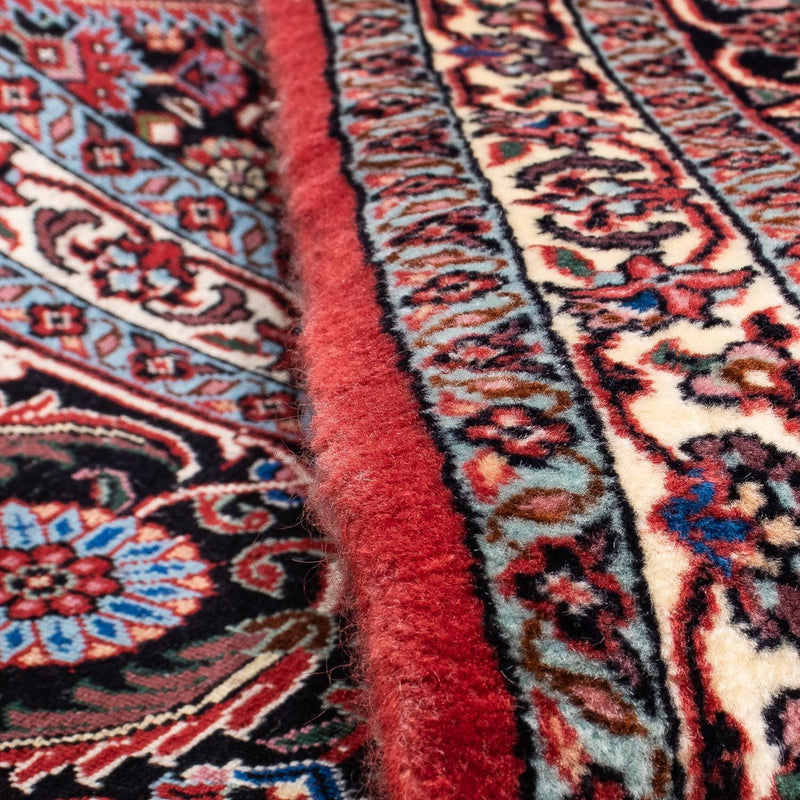 Dywan perski - Bijar - 305 x 253 cm - ciemna czerwień