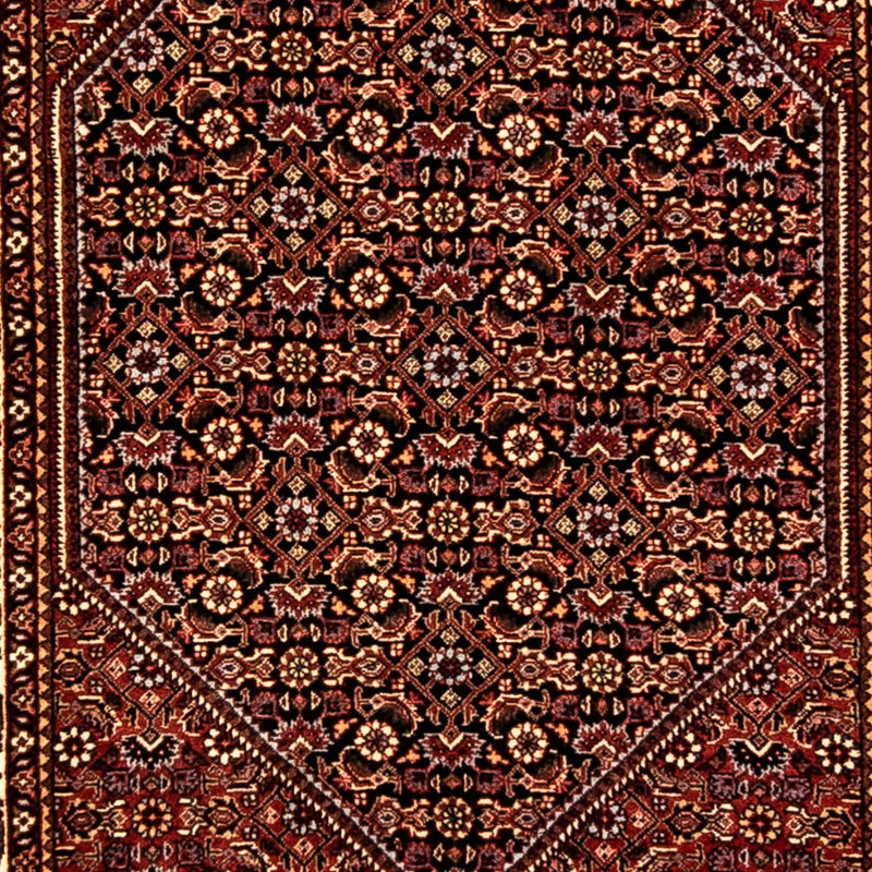 Biegacz Dywan perski - Bijar - 303 x 84 cm - wielokolorowy