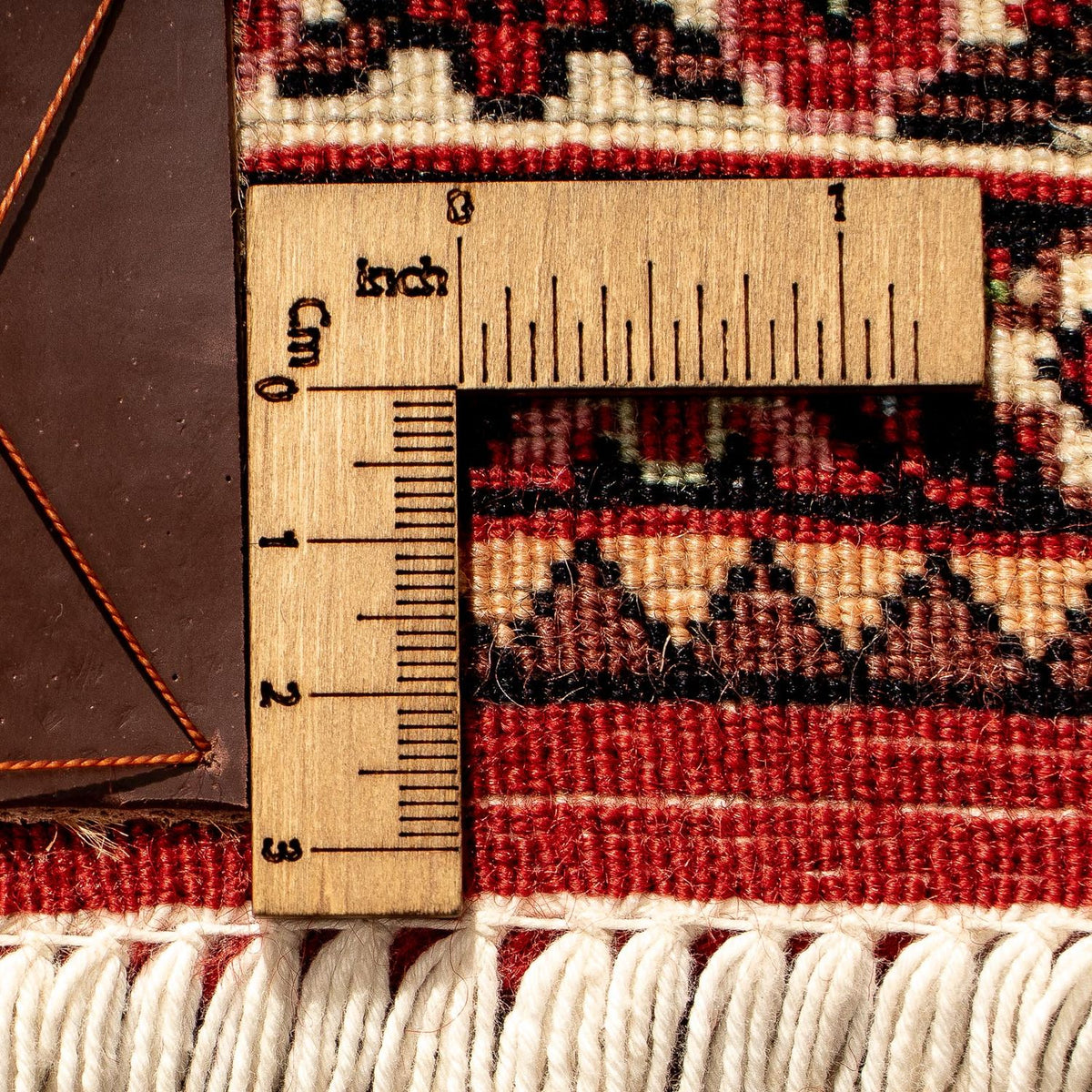 Biegacz Dywan perski - Bijar - 303 x 84 cm - wielokolorowy