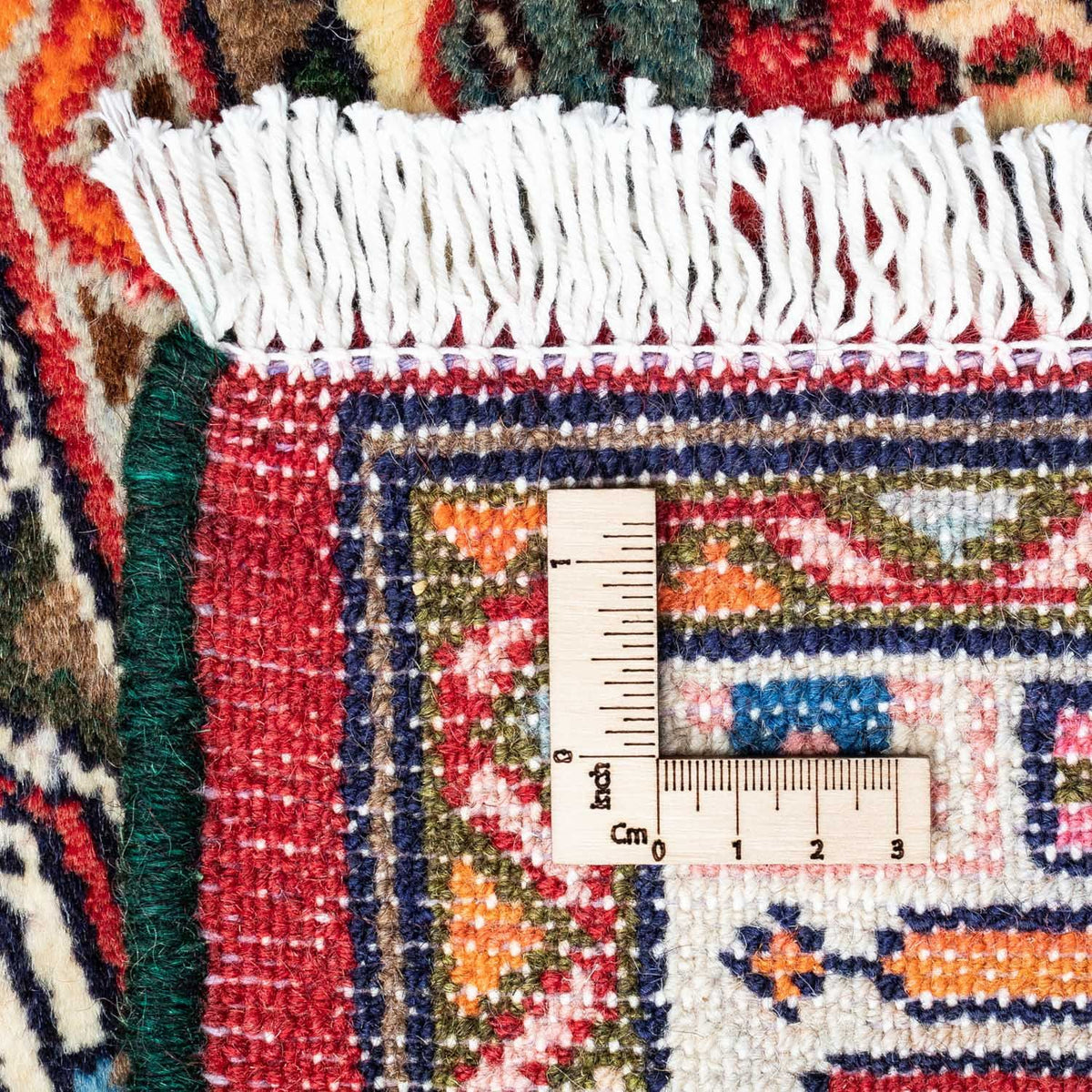 Perski dywan - Nomadyczny - 125 x 80 cm - czerwony