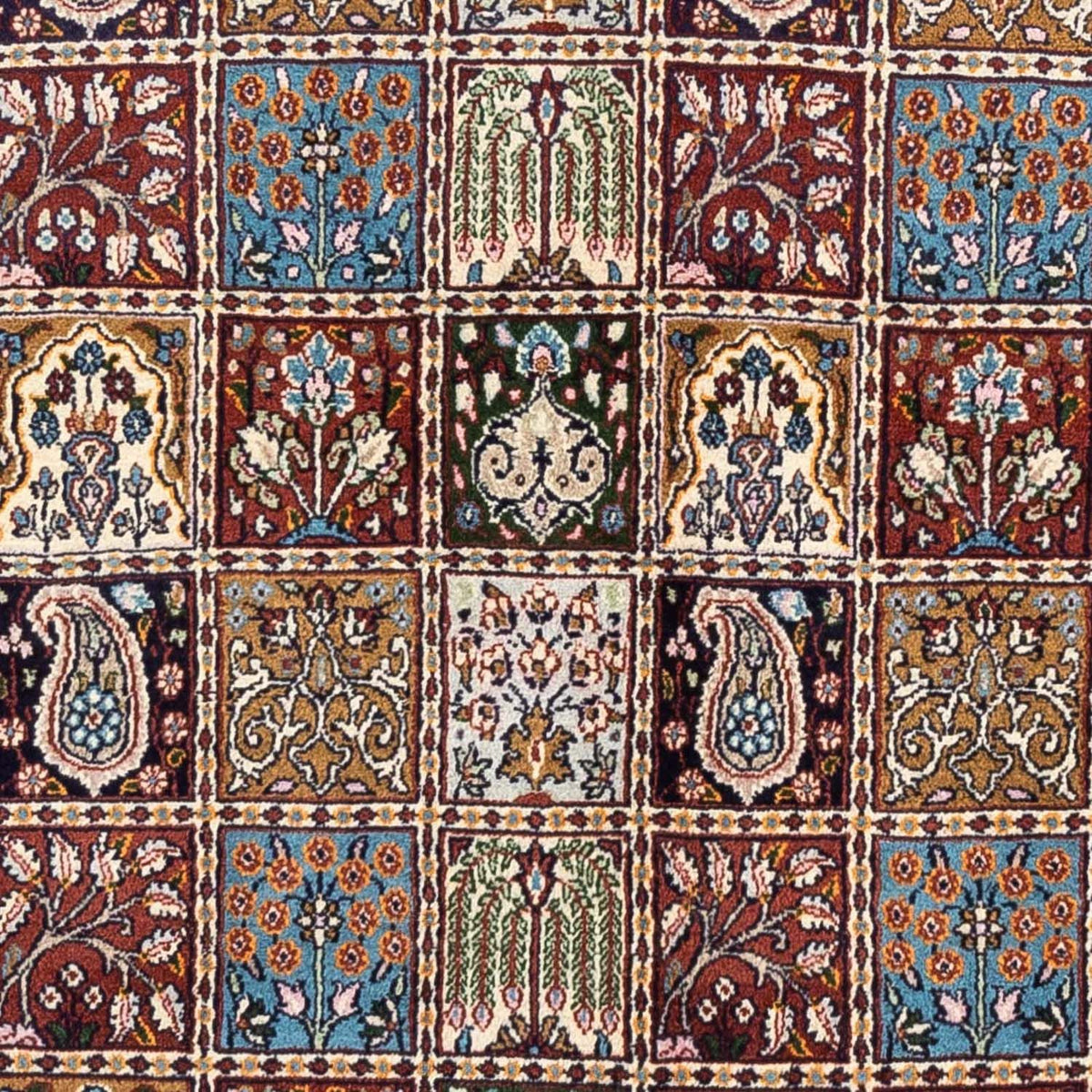 Dywan perski - Klasyczny - 235 x 173 cm - ciemna czerwień