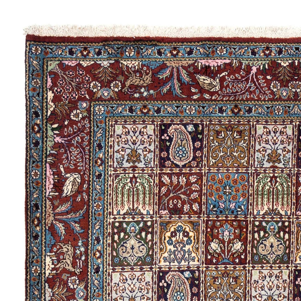 Dywan perski - Klasyczny - 235 x 173 cm - ciemna czerwień