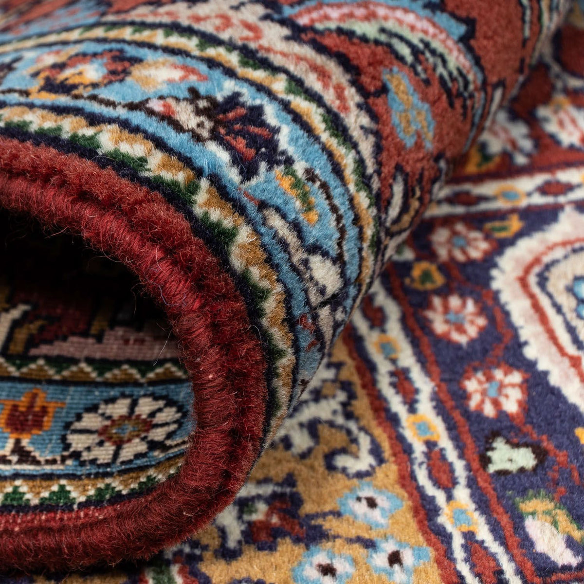 Dywan perski - Klasyczny - 235 x 173 cm - ciemna czerwień